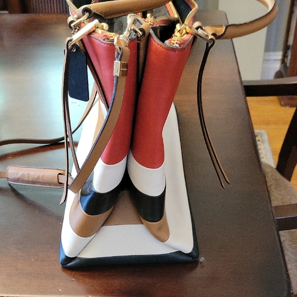 Coach Red, White, and Black Laptop Bag - Picture 4 of 8